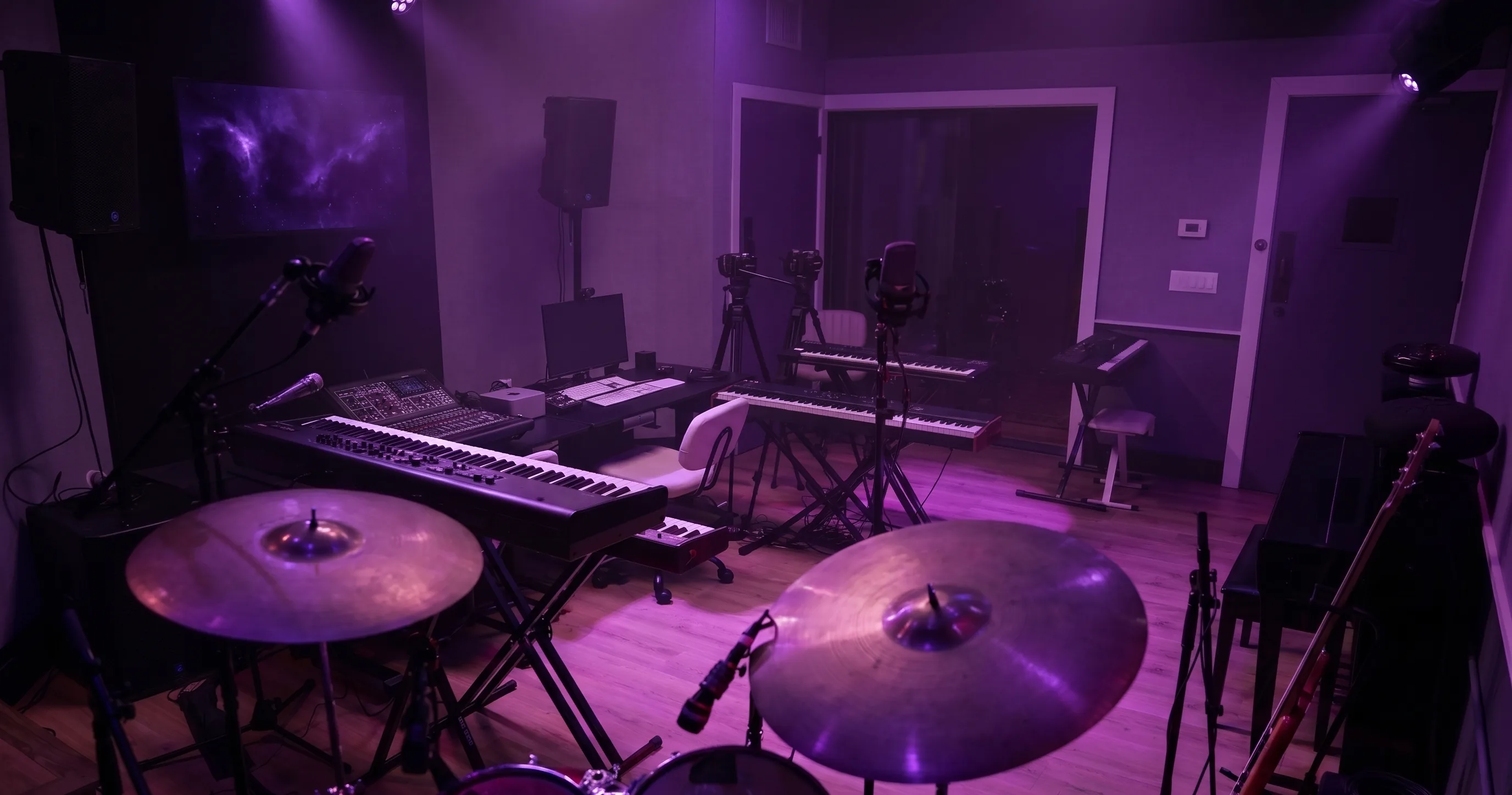 A rehearsal room